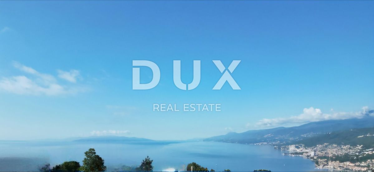 ABBAZIA, DINTORNI - Opportunità per gli investitori! Terreno edificabile di 5000 mq con vista panoramica sul mare