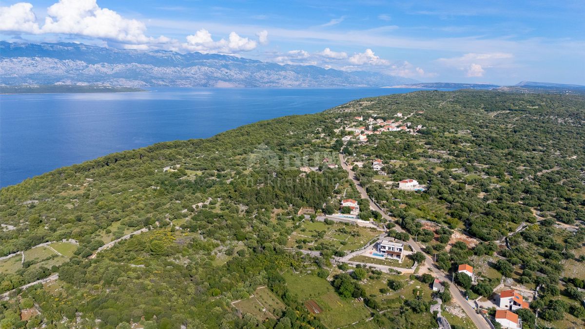 ISOLA DI PAG, LUN - una villa unica con piscina in una posizione meravigliosa