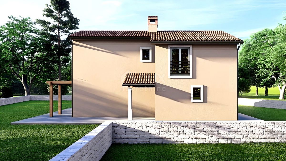 ISTRIA, SVETVINČENAT - Casa con piscina in costruzione