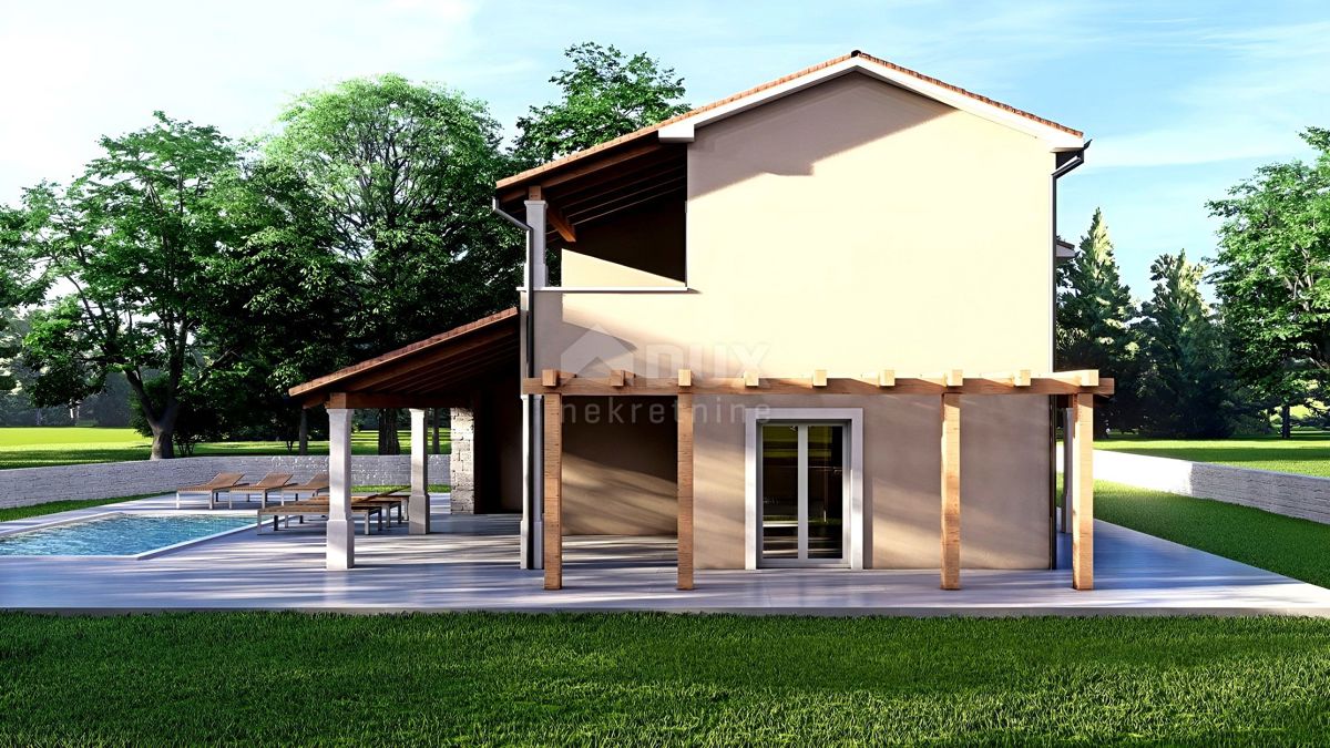 ISTRIA, SVETVINČENAT - Casa con piscina in costruzione