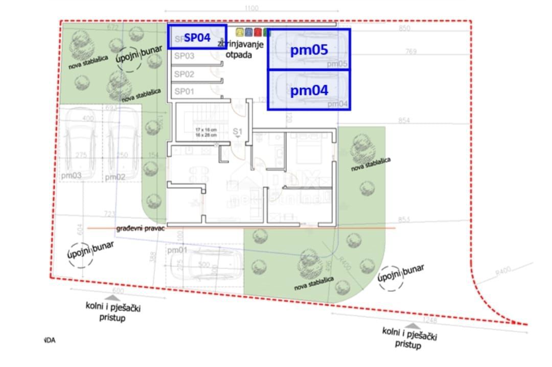 Appartamento Veli vrh, Pula, 55,46m2