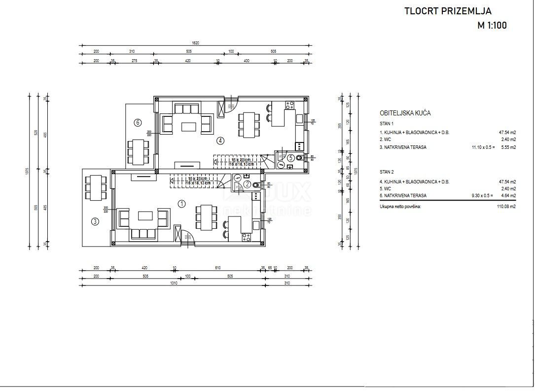 ISOLA DI KRK, MALINSKA - Terreno edificabile 585 m2, posizione attraente a 700 metri dal mare