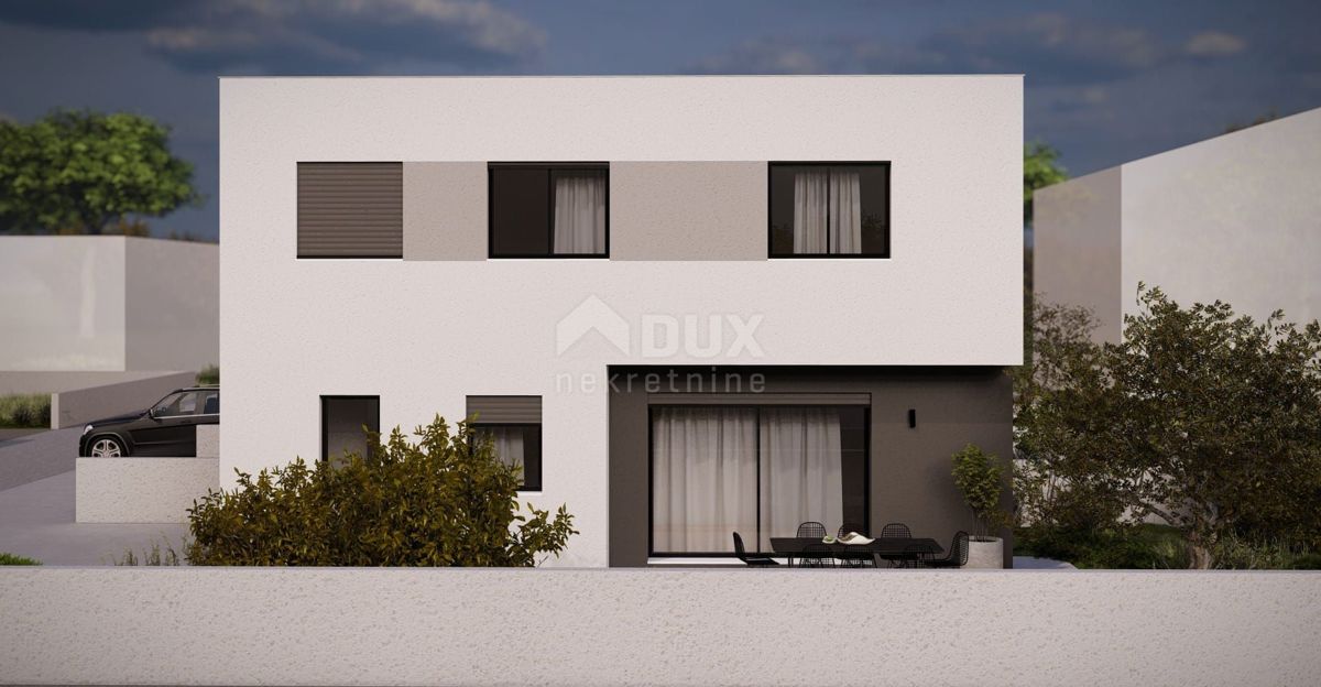 ŠIBENIK, VODICE - moderna casa a schiera 99,43 m2 + giardino + 2 posti auto - S3