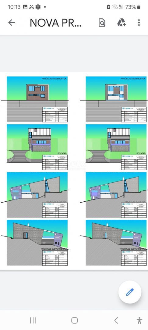 BAKARAC - terreno edificabile con progettazione concettuale