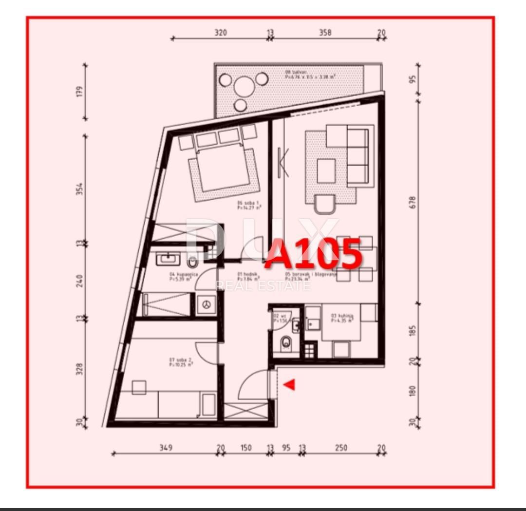 ISTRIA, PARENZO - Appartamento bilocale, 80m2, nuova costruzione, vicino al mare!