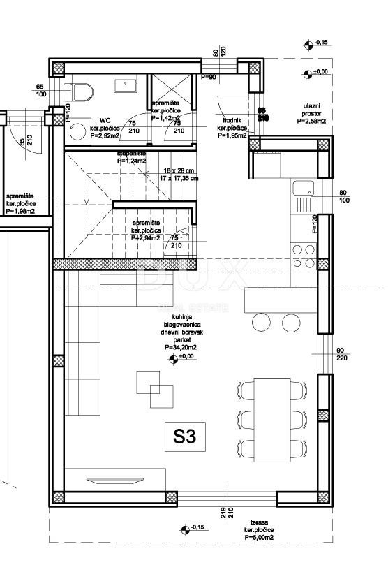 ŠIBENIK, BRODARICA - Bella casa su tre piani con cortile in una posizione tranquilla S3