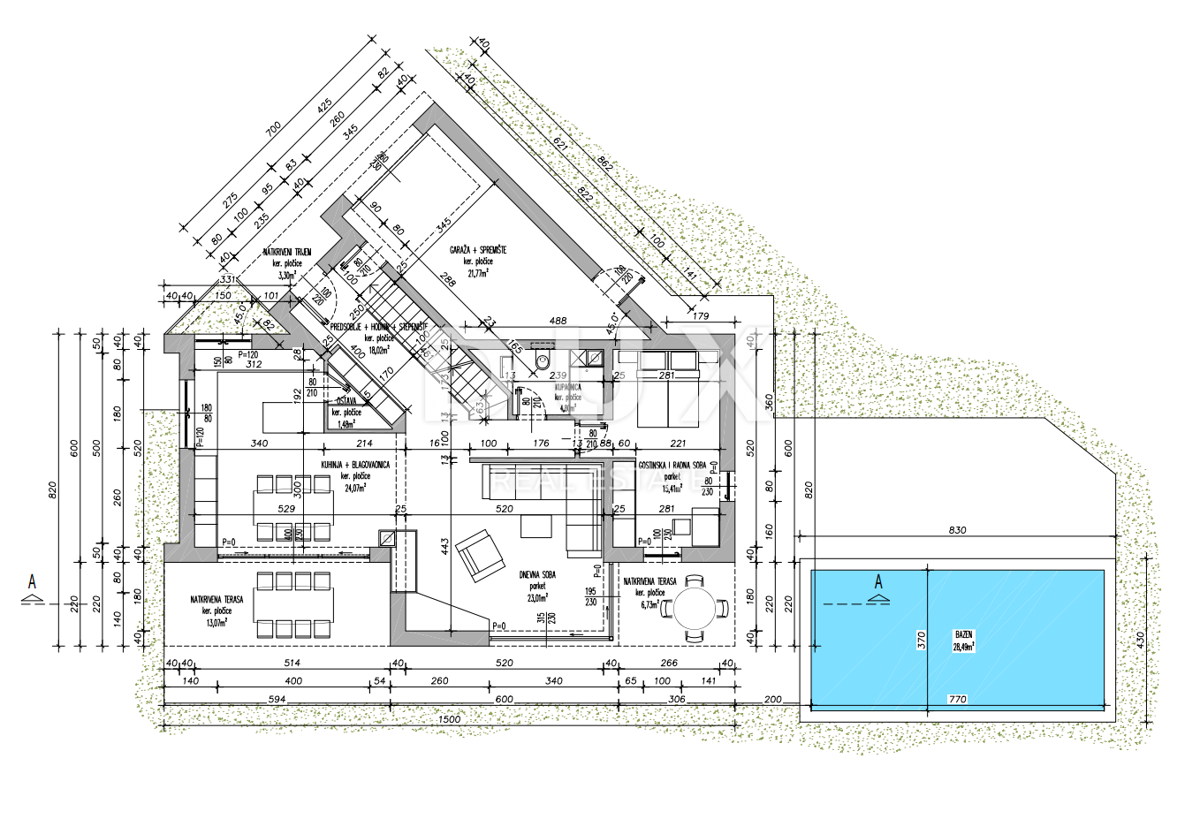 RIJEKA, VIŠKOVO - terreno edificabile di 600 m2 per un edificio residenziale - appartamenti / appartamenti / casa familiare / villa! OPPORTUNITÀ!!!