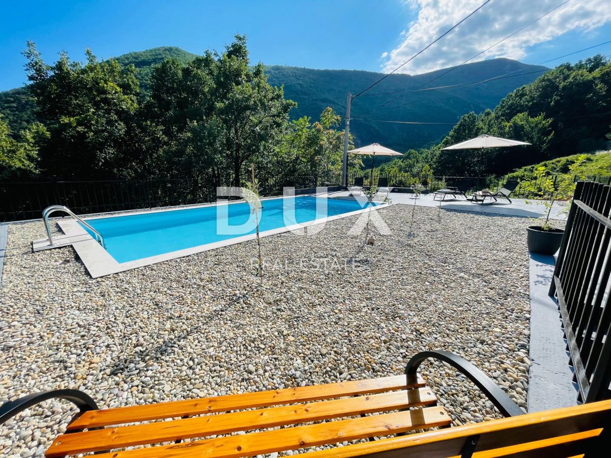 OPATIJA RIVIERA - una moderna casa ristrutturata con piscina e ampio giardino a Mošćenička Draga