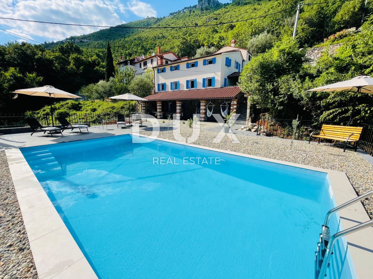 OPATIJA RIVIERA - una moderna casa ristrutturata con piscina e ampio giardino a Mošćenička Draga