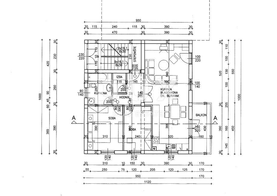 Appartamento Permani, Matulji, 7m2