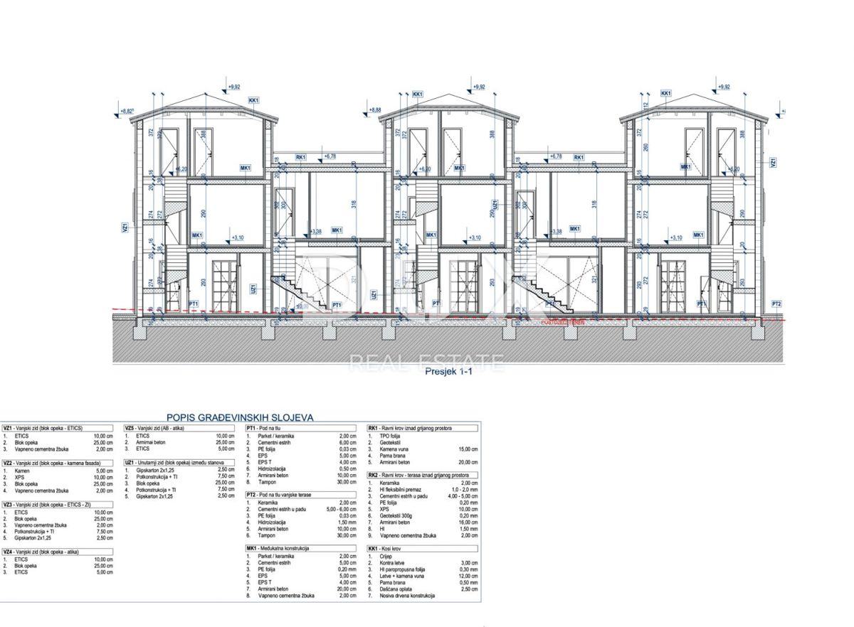 ISTRIA, PARENZO - Nuovo edificio moderno in periferia