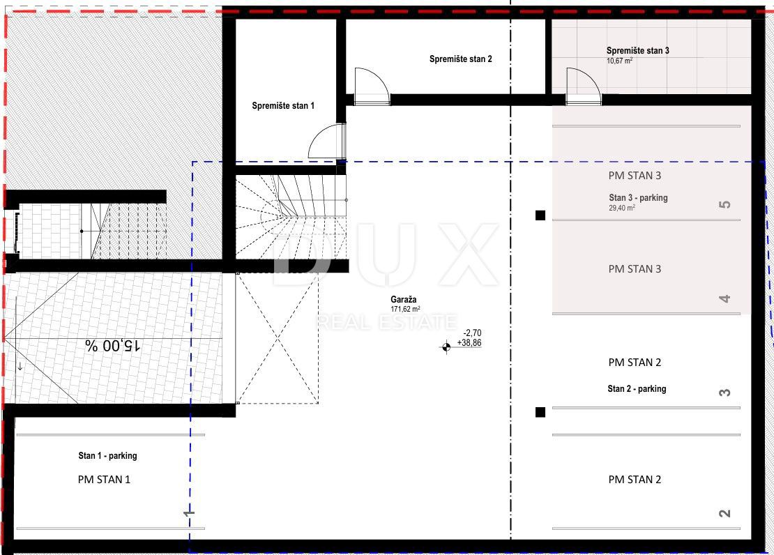 ISOLA DI CHERSO, CHERSO - NOVITÀ! Appartamento con tre camere da letto e garage in posizione privilegiata