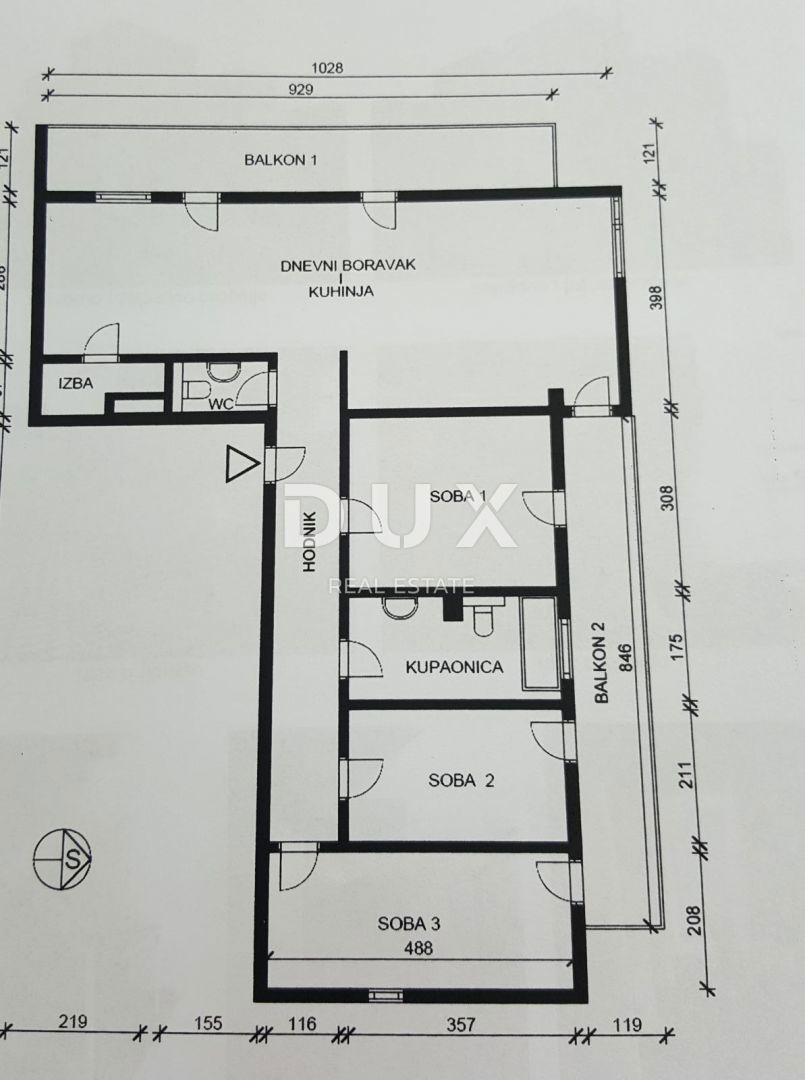 ZAGABRIA, NOVI ZAGREB - spazioso appartamento di 103 m² in un ambiente tranquillo