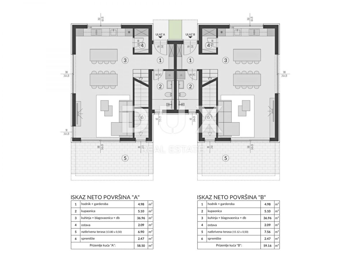 ISTRIA, MEDULIN - Casa di architettura moderna in costruzione
