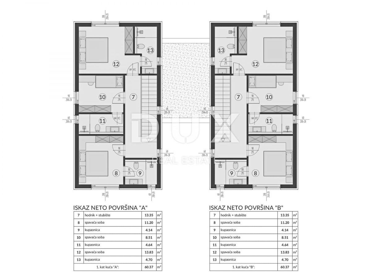 ISTRIA, MEDULIN - Casa di architettura moderna in costruzione