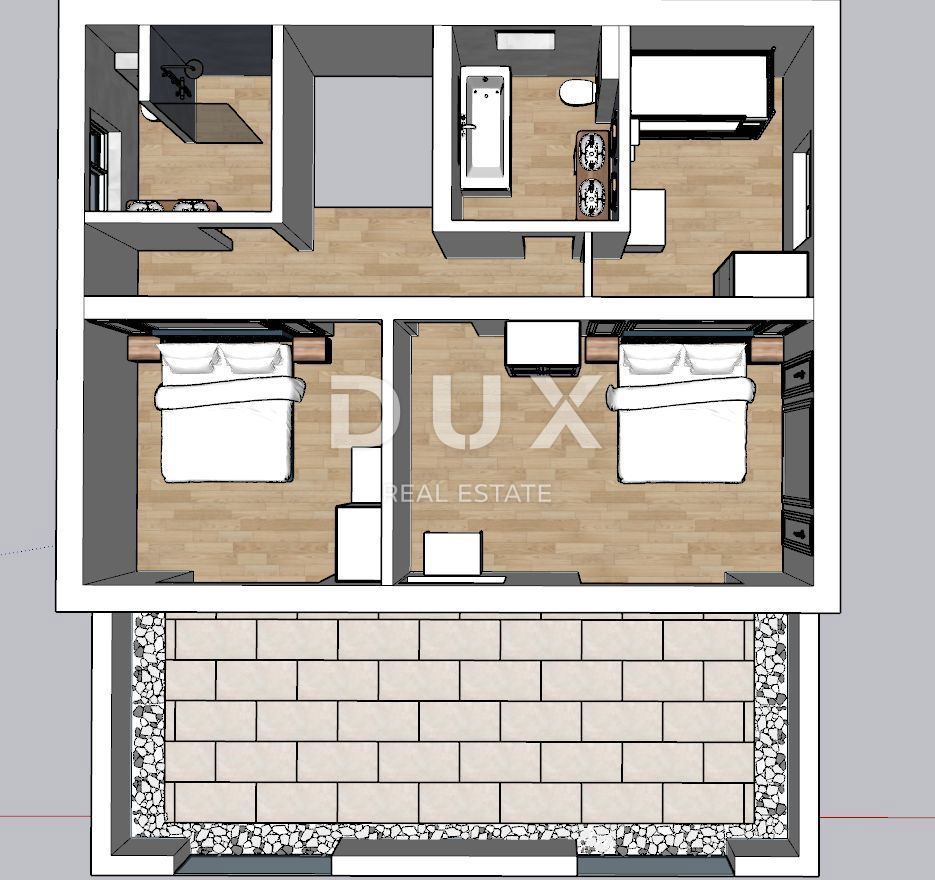RIJEKA, KOSTRENA - Casa indipendente 4 camere da letto + soggiorno - piscina, giardino e vista!