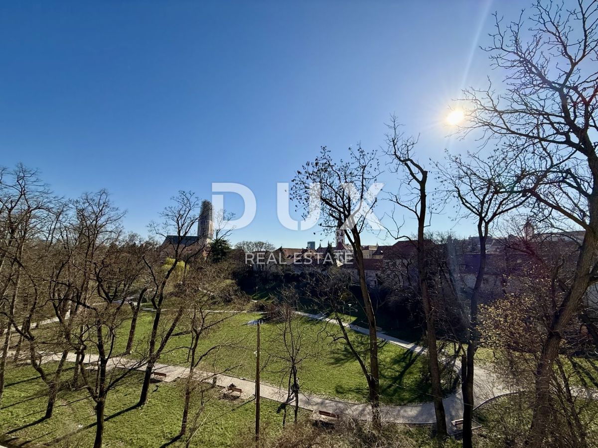 ZAGABRIA, CENTRO - spazioso appartamento con una splendida vista sul parco Ribnjak!