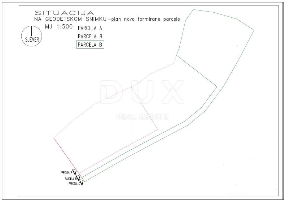 GORSKI KOTAR, FUŽINE - terreno edificabile (strutture turistiche rurali) 4762 m2 con progetto preliminare, prezzo ribassato, 15 EUR m2, OCCASIONE ECCEZIONALE!!!!
