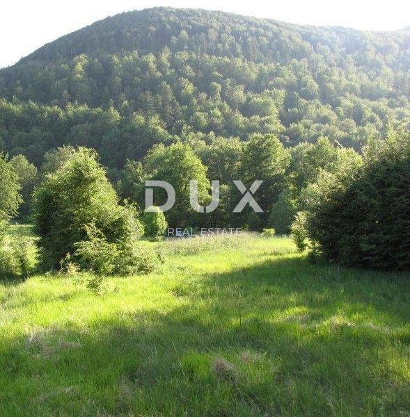 GORSKI KOTAR, FUŽINE - terreno edificabile (strutture turistiche rurali) 4762 m2 con progetto preliminare, prezzo ribassato, 15 EUR m2, OCCASIONE ECCEZIONALE!!!!