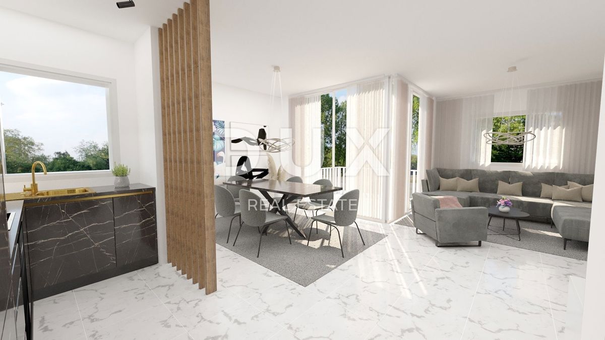 ISTRIA, POREČ - Appartamento al primo piano con terrazza panoramica a 500 metri dal mare