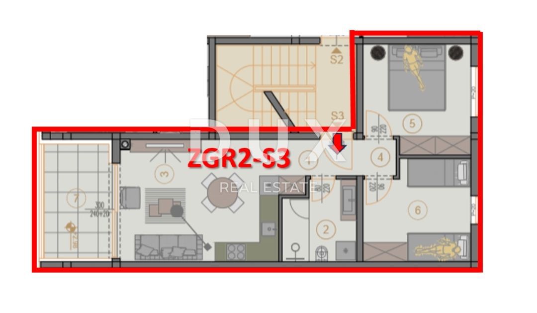 ISTRIA, POLA - Appartamento 57,50 m2 vicino al mare!