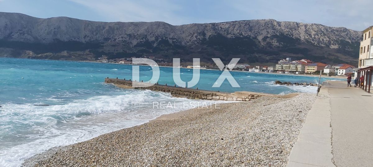 ISOLA DI KRK, BAŠKA - 1 CAMERA DA LETTO + SOGGIORNO Appartamento al piano terra, vista sul verde