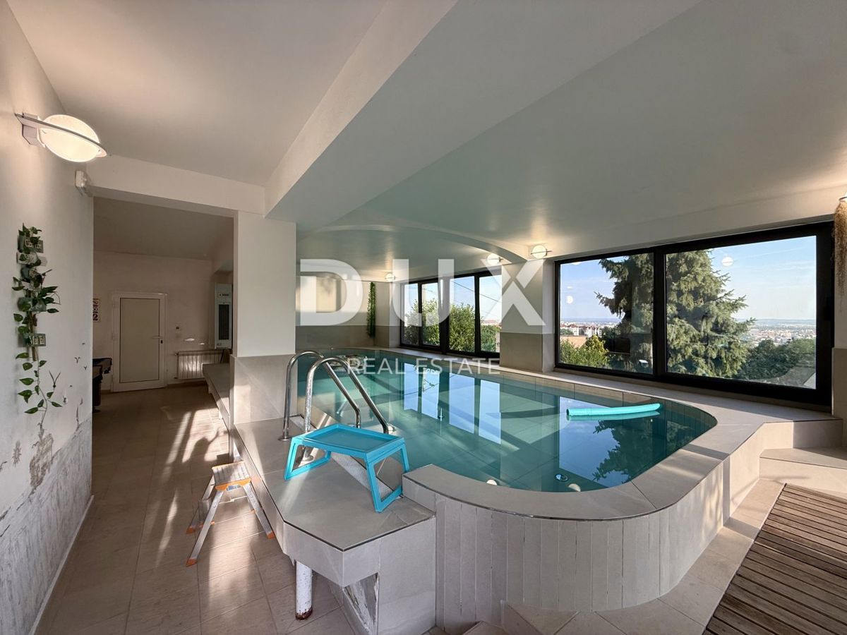 ZAGABRIA, TRSJE - Lussuosa casa familiare con piscina e vista panoramica