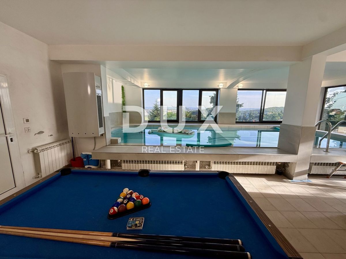 ZAGABRIA, TRSJE - Lussuosa casa familiare con piscina e vista panoramica
