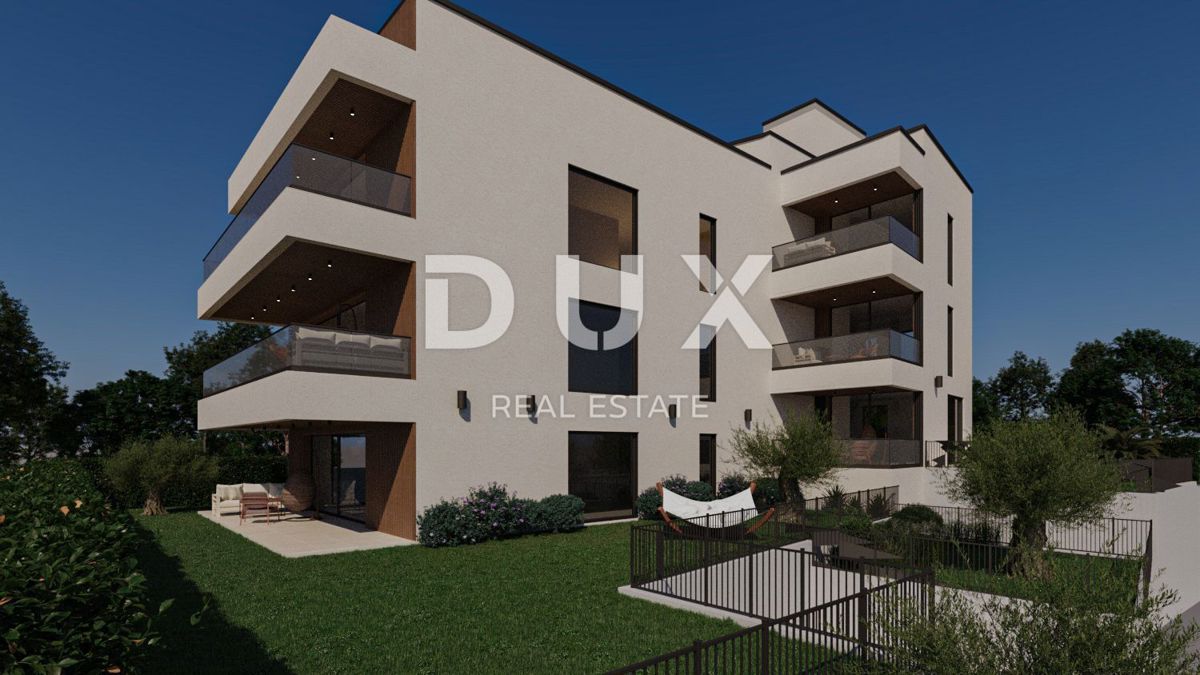 PETRČANE - Lussuoso appartamento con due camere da letto e giardino!