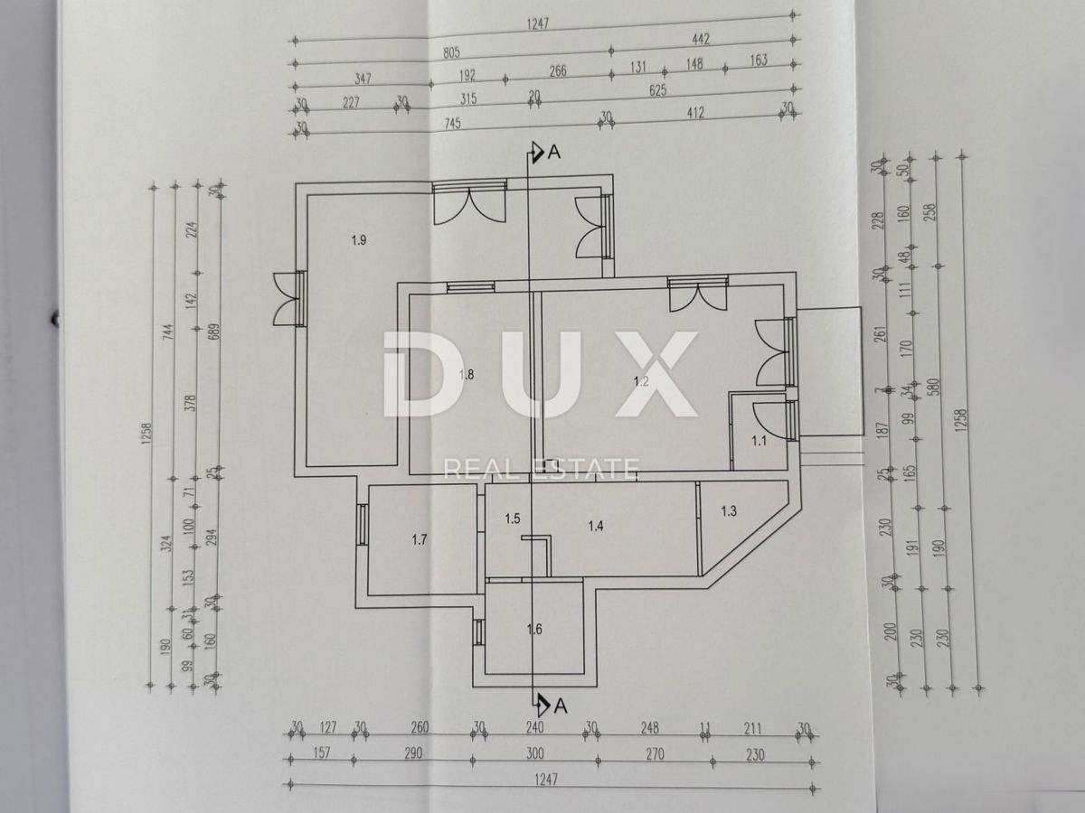 RIJEKA, BOKI - nuova casa indipendente pronta per essere completata secondo i vostri gusti personali con vista mare