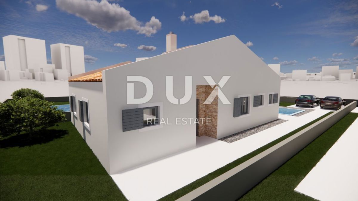 ISTRIA, KAŠTELIR - Casa bifamiliare in costruzione