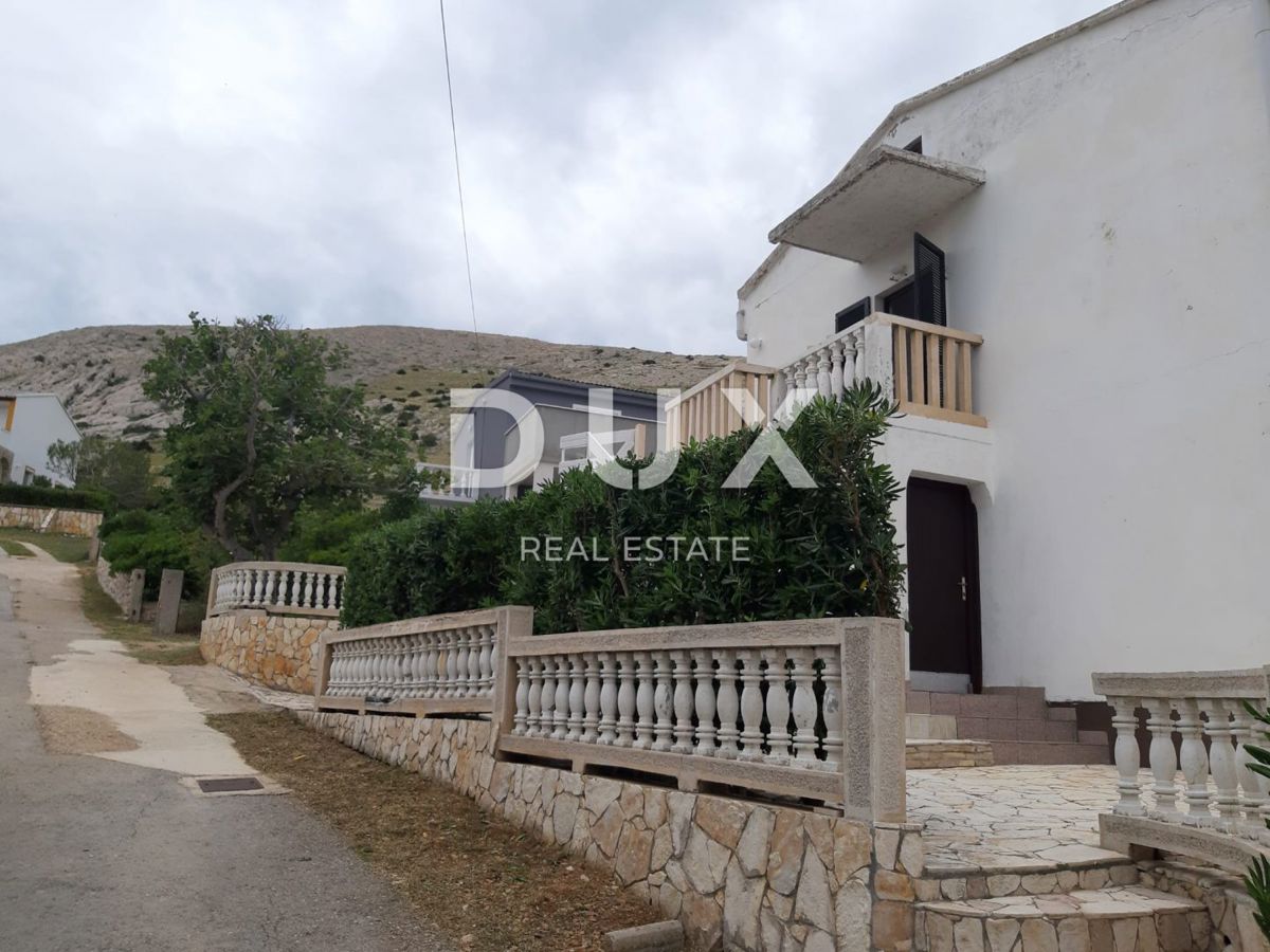 ISOLA DI PAG, PAG - Casa bifamiliare da ristrutturare con vista mare