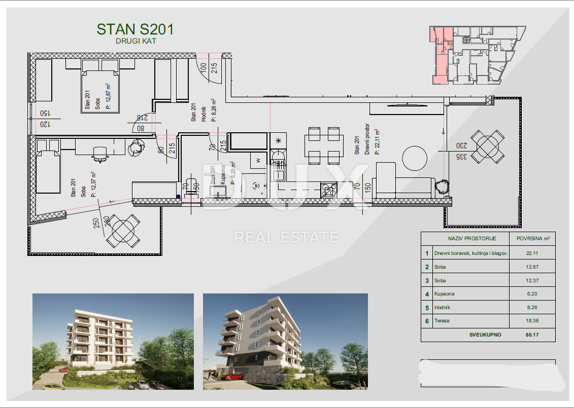 Appartamento Zamet, Rijeka, 100m2