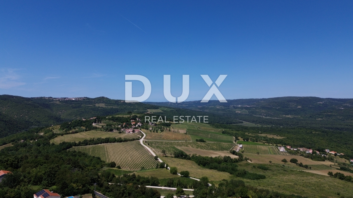 ISTRIA, MONTONA - Terreno edificabile con vista panoramica