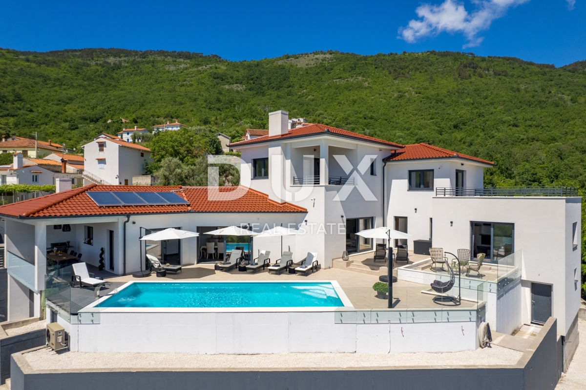 OPATIJA, BRSEČ – Villa esclusiva con vista sensazionale