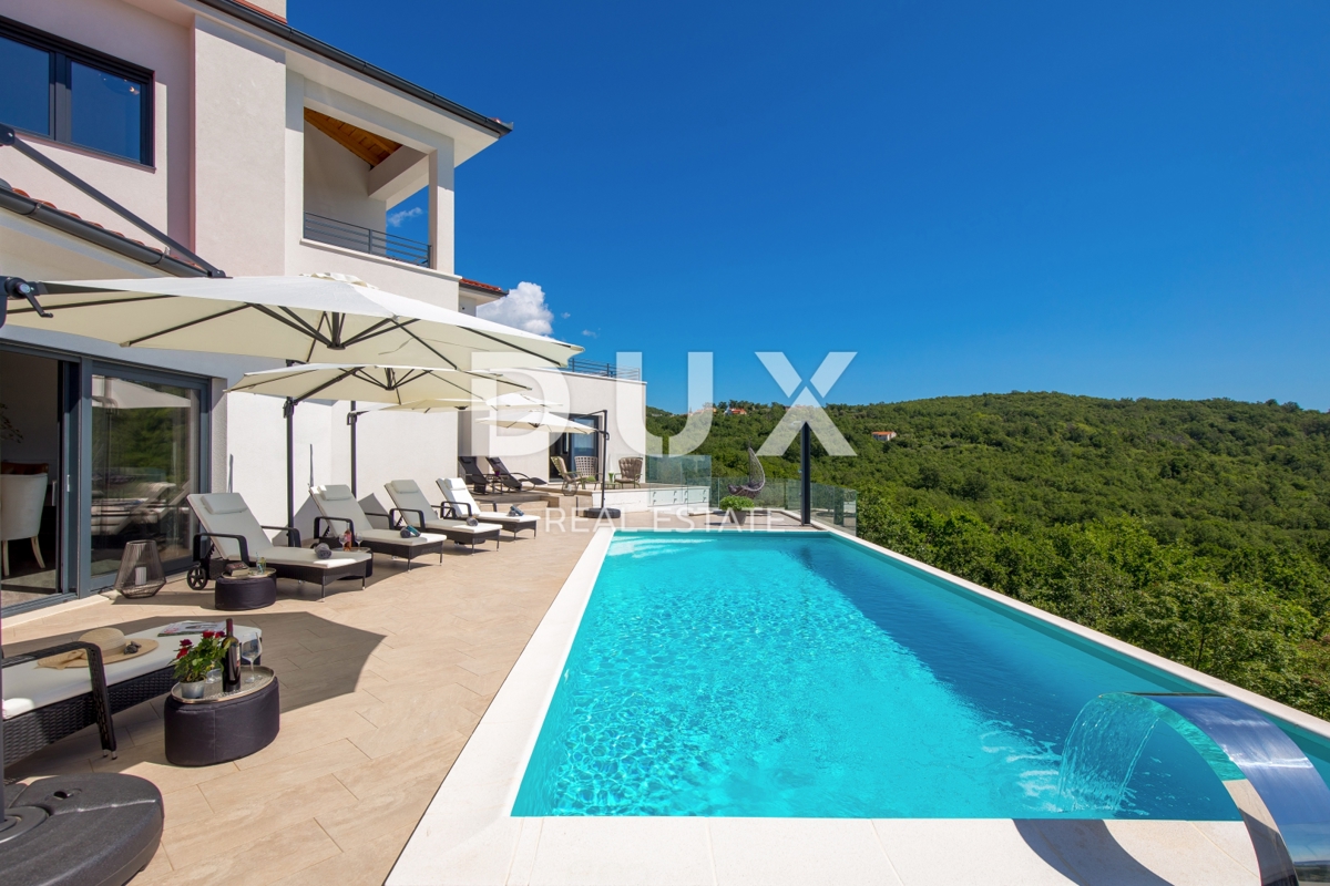 OPATIJA, BRSEČ – Villa esclusiva con vista sensazionale