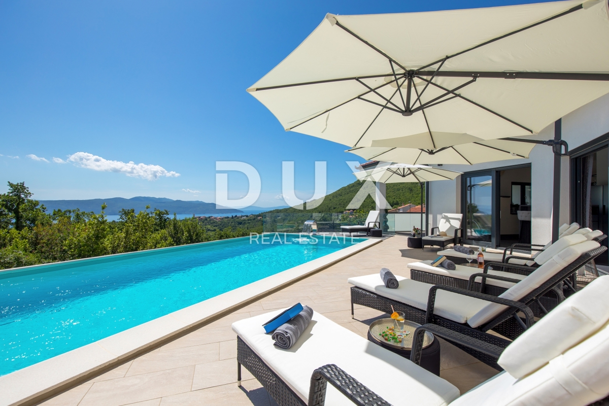 OPATIJA, BRSEČ – Villa esclusiva con vista sensazionale