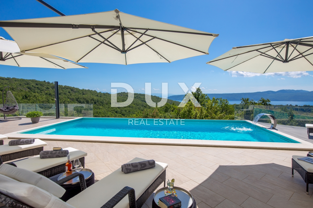 OPATIJA, BRSEČ – Villa esclusiva con vista sensazionale