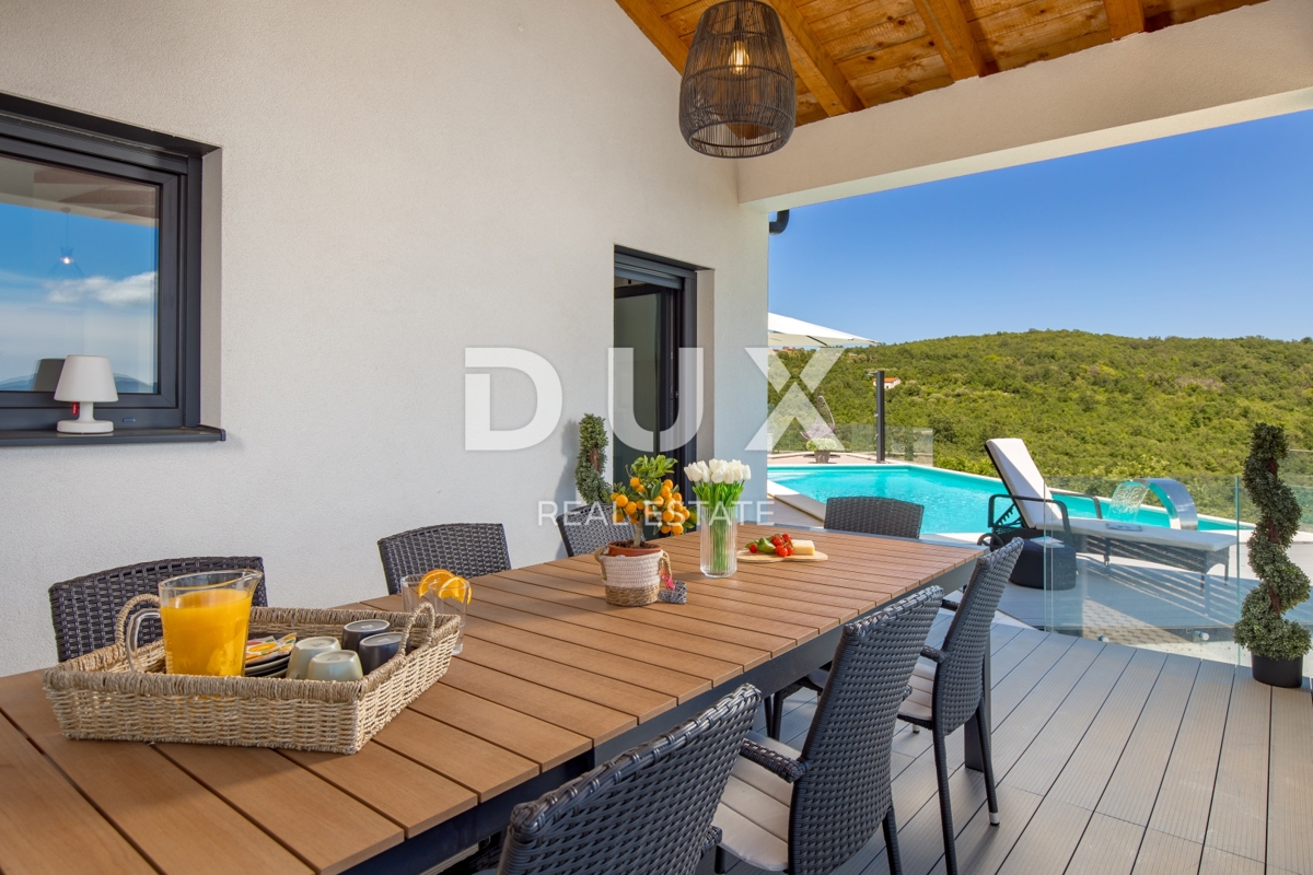 OPATIJA, BRSEČ – Villa esclusiva con vista sensazionale