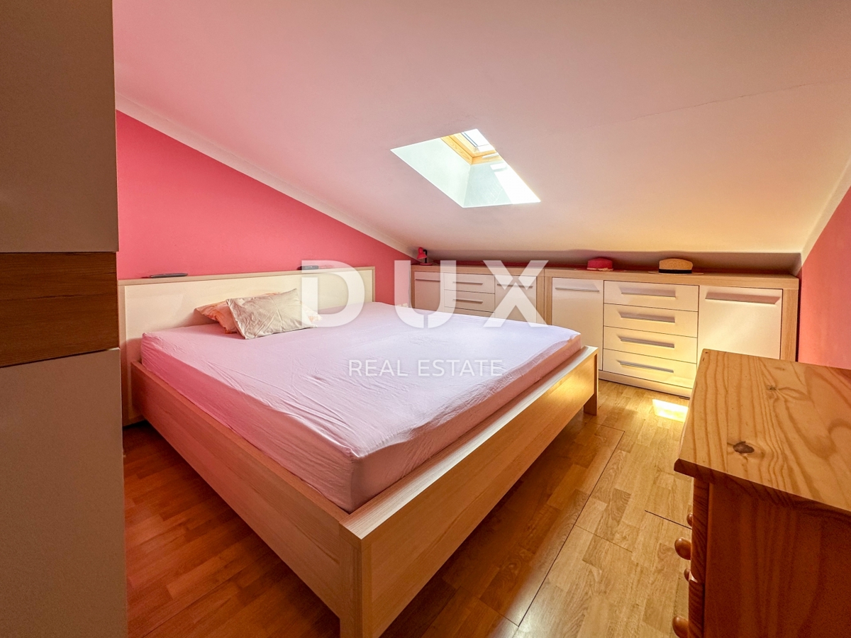 OPATIJA, MATULJI, JUŠIĆI - Duplex 3 camere da letto + soggiorno, 1° piano, 103,5 m2, vista mare!