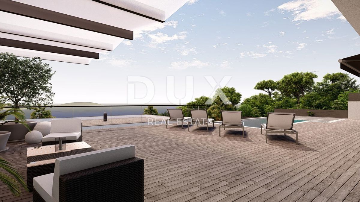 CRIKVENICA - Villa bifamiliare di lusso con vista panoramica