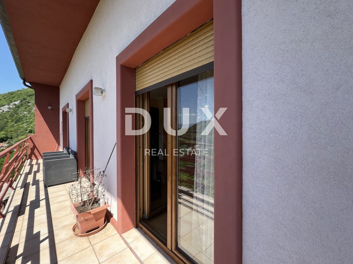 RIJEKA - appartamento di 179 m2 con giardino di 550 m2