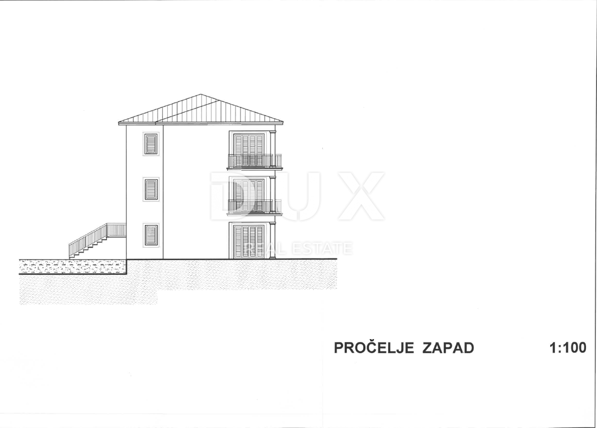 MATULJI, JUŠIĆI, JURDANI- appartamento 1° piano 80,12 m2 in un nuovo edificio DB+2S con giardino 