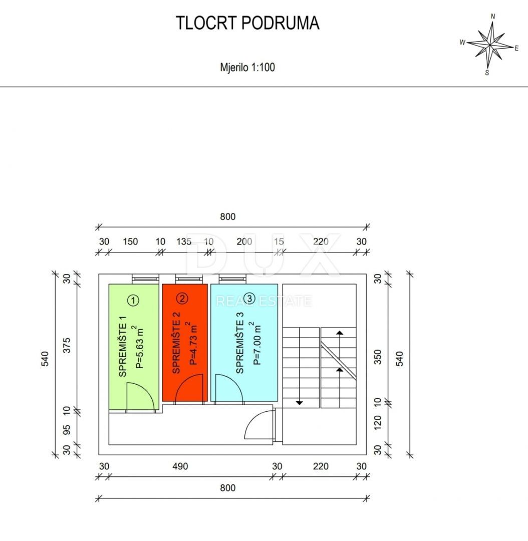 MATULJI, JUŠIĆI, JURDANI- appartamento 1° piano 80,12 m2 in un nuovo edificio DB+2S con giardino 