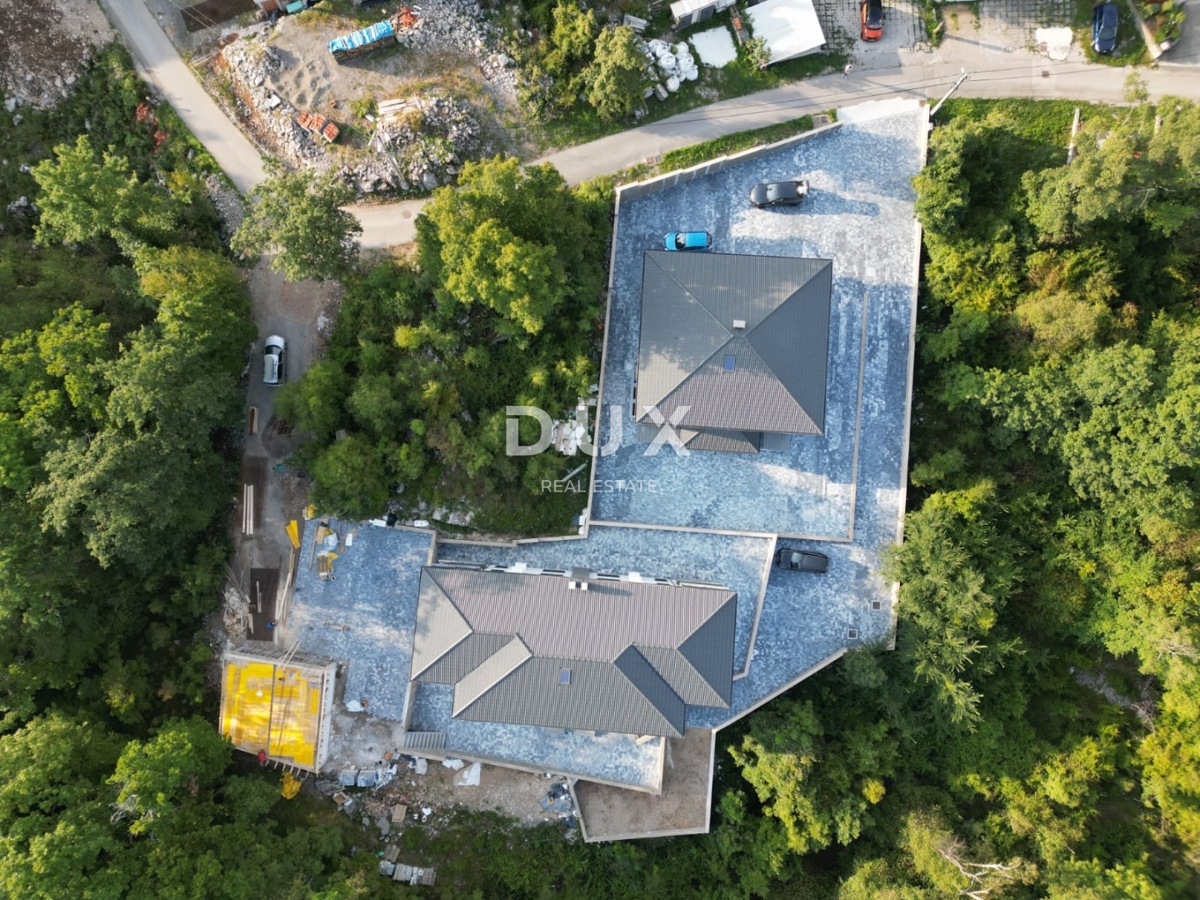 MATULJI, JUŠIĆI, JURDANI- appartamento 1° piano 80,12 m2 in un nuovo edificio DB+2S con giardino 