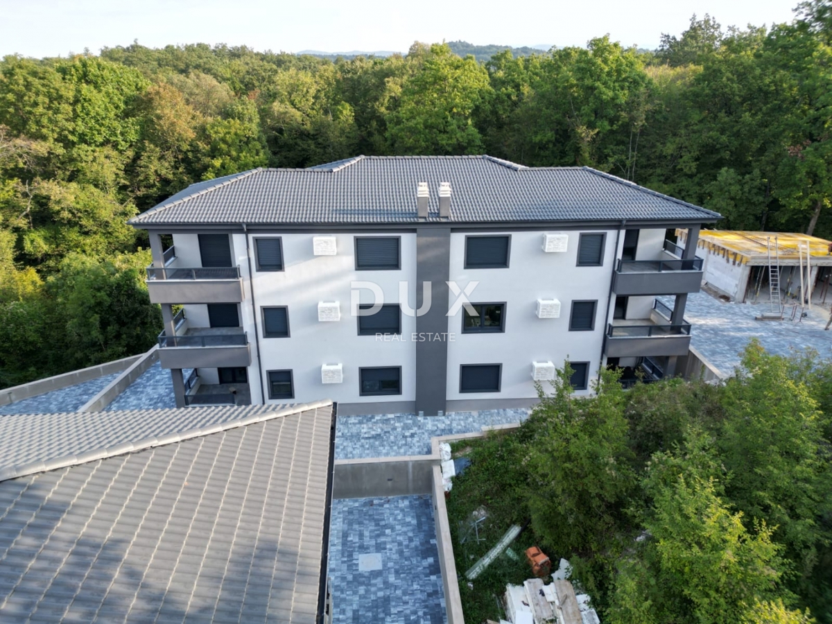 MATULJI, JUŠIĆI, JURDANI- appartamento 1° piano 80,12 m2 in un nuovo edificio DB+2S con giardino 