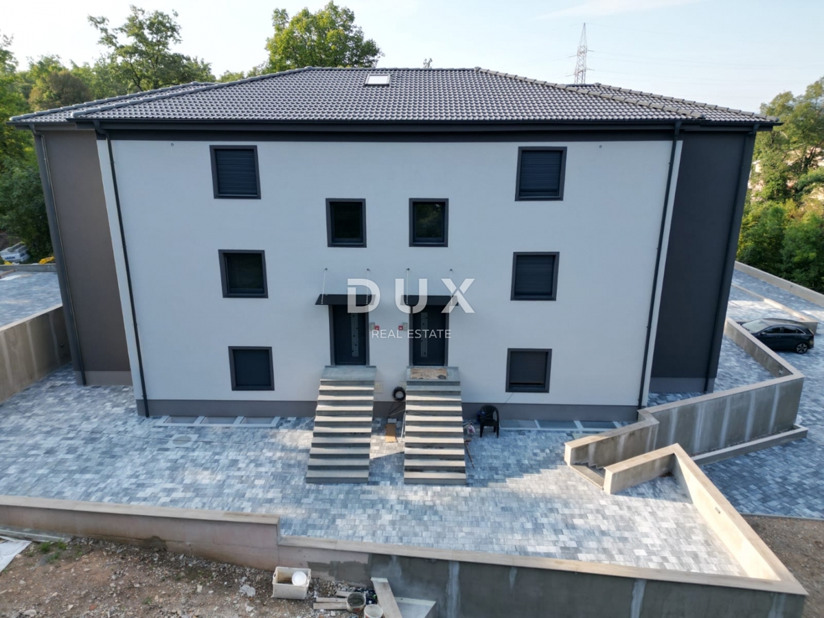 MATULJI, JUŠIĆI, JURDANI- appartamento 1° piano 80,12 m2 in un nuovo edificio DB+2S con giardino 