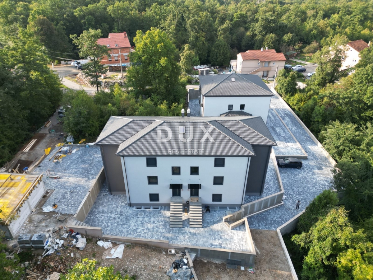 MATULJI, JUŠIĆI, JURDANI- appartamento 1° piano 80,12 m2 in un nuovo edificio DB+2S con giardino 