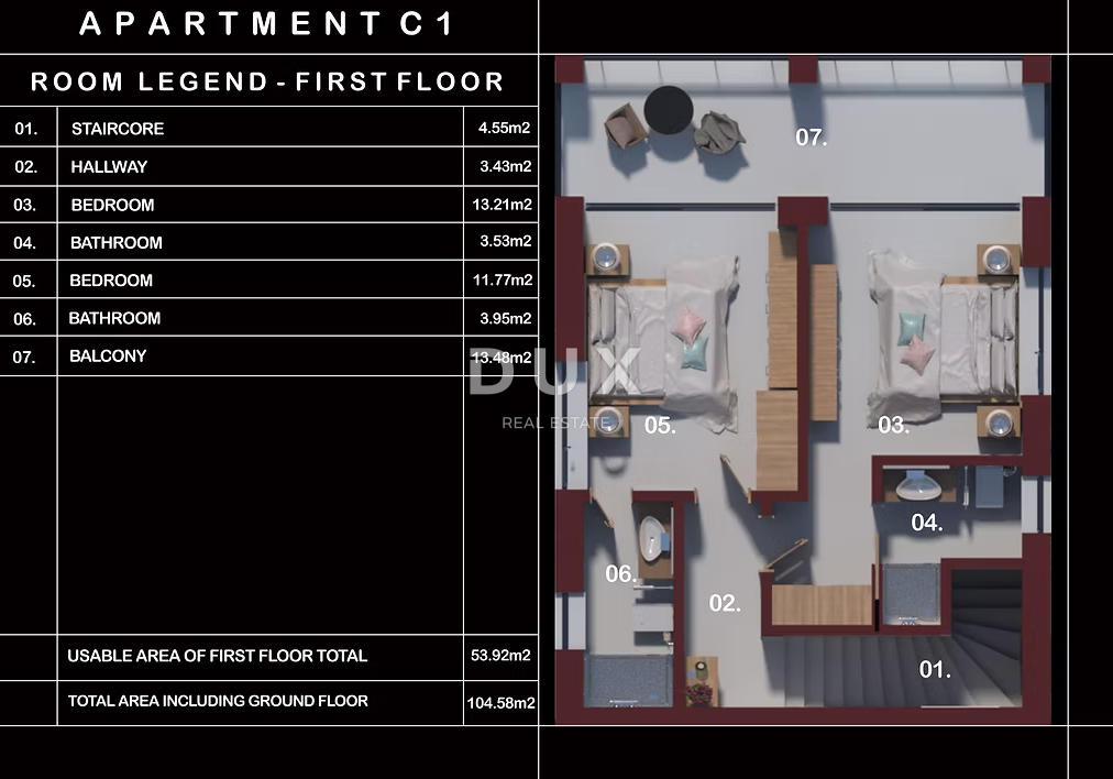 ISTRIA, PARENZO - Appartamento moderno con vista mare