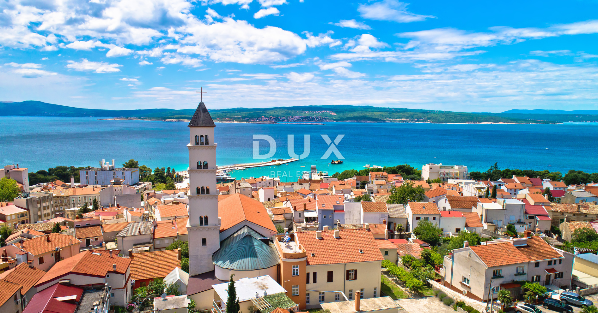 CRIKVENICA - Terreno edificabile 623 m2 con vista mare!